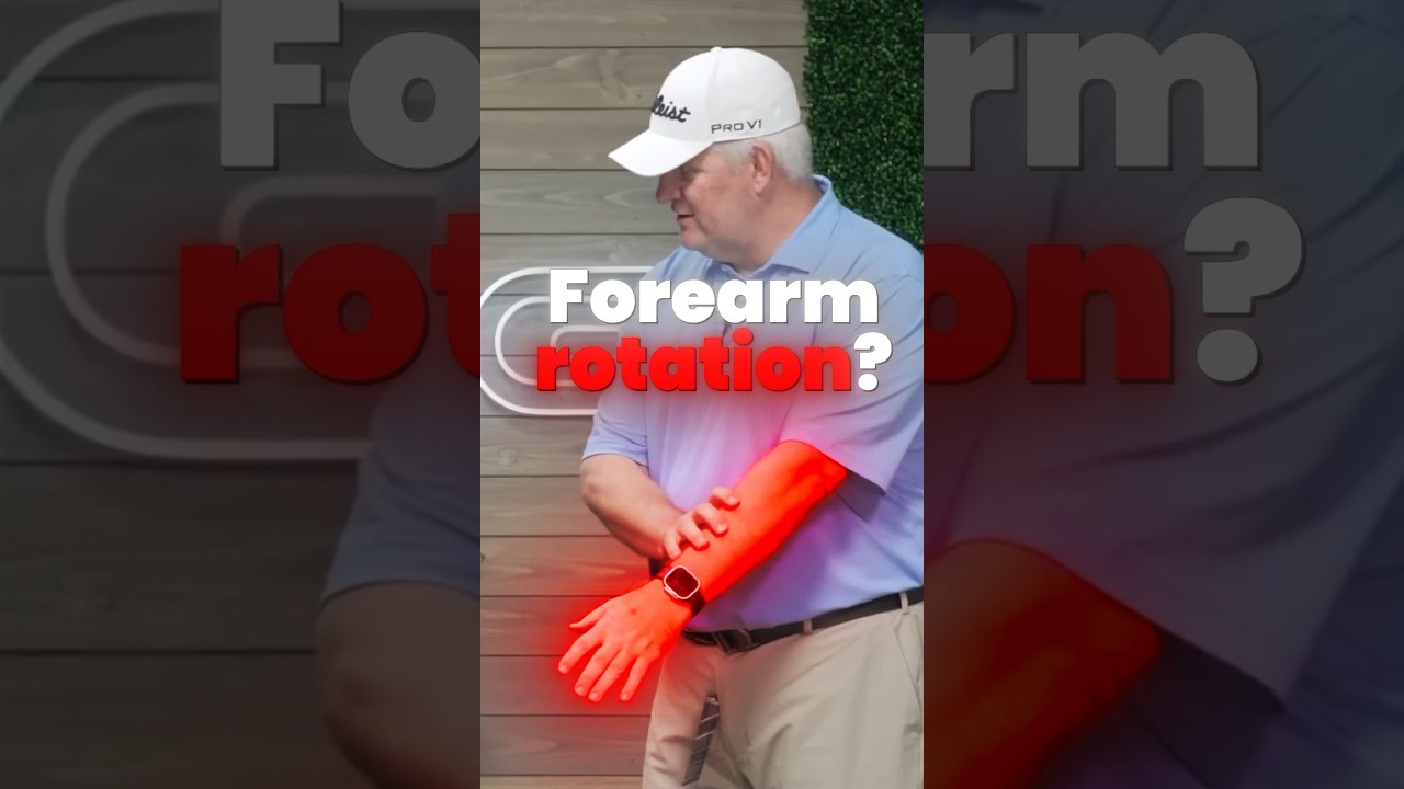 Why Pro Golfers Make This One Subtle Adjustment With Their Forearms 🤫