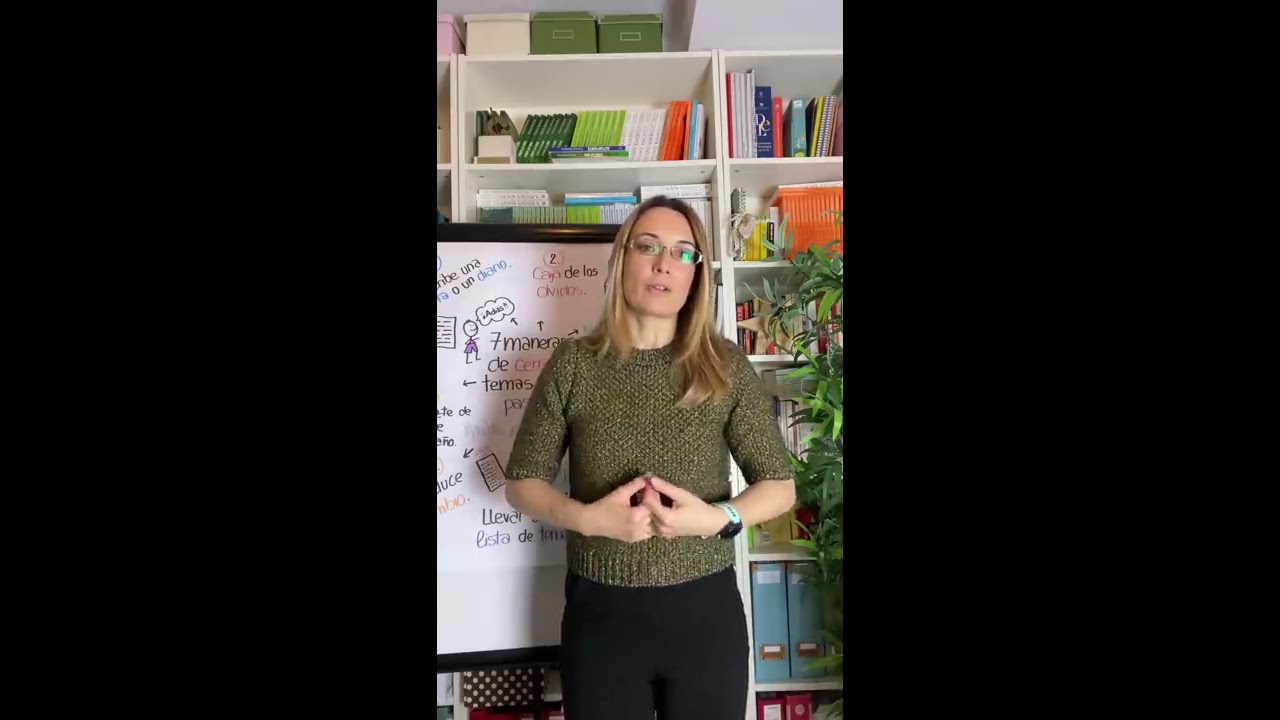 40. Cerrar carpetas del pasado