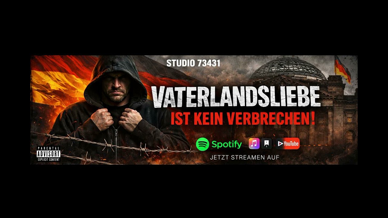 Vaterlandsliebe ist kein Verbrechen | Deutscher Hip Hop / Trap | Studio73431