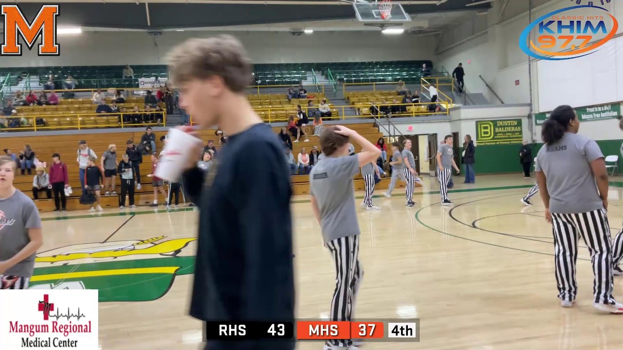 Mangum vs. Ryan  Basketball Girls  1/22