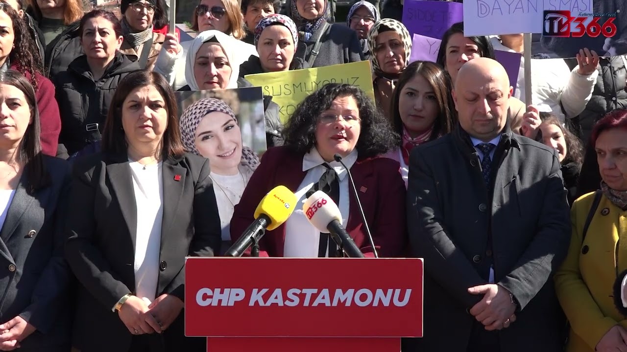 CHP Kastamonu Kadın Kolları’ndan 8 Mart Basın Açıklama