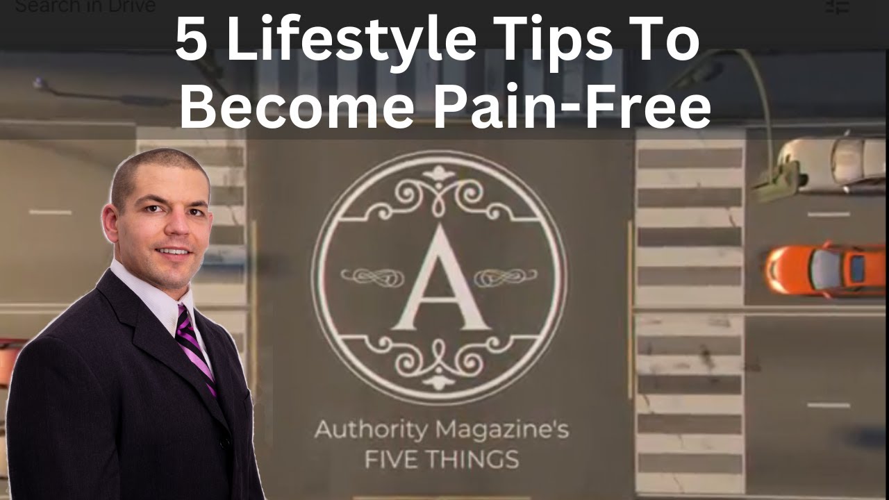 5 Lifestyle Tips To Become Pain-Free From Dr. Dave Candy, Owner Of More 4 Life