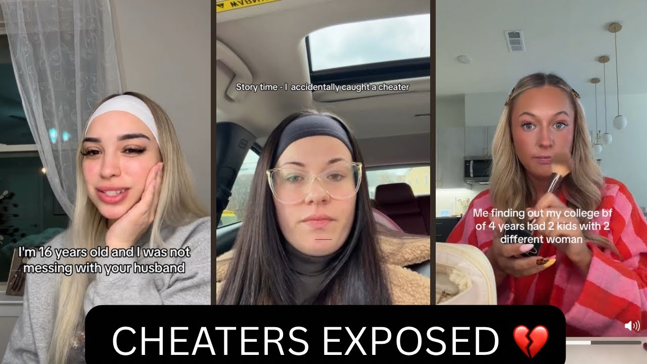 CHEATERS EXPOSED 💔 #tiktok #storytimecompilation #cheating #drama #tea