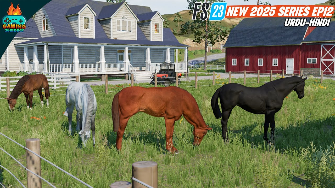 I finally got Horses 🐎- Playing FS 23 until New Mobile Game Announced ep 12