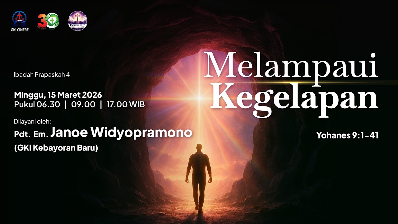 Ibadah Minggu 15 Maret 2026 - Gereja Kristen Indonesia (GKI) Cinere