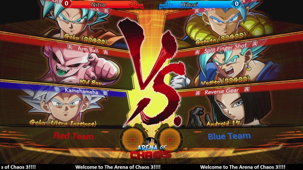 DBFZ | AOC 3 | Nitro vs Hikari WFS | MYYYYYYYY GOODNESS!!!!