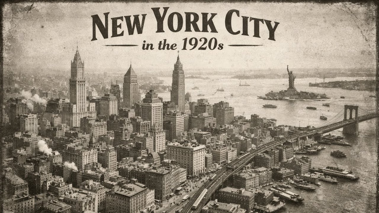 Nwe York city 🏙️ in the1920s |Timescope4ds|