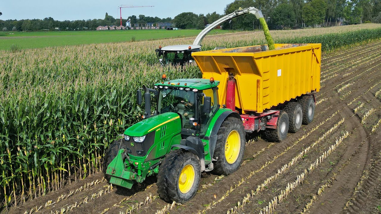 Mais Silage 2025 | Claas Jaguar + Fendt + John Deere | Schimmel Overberg