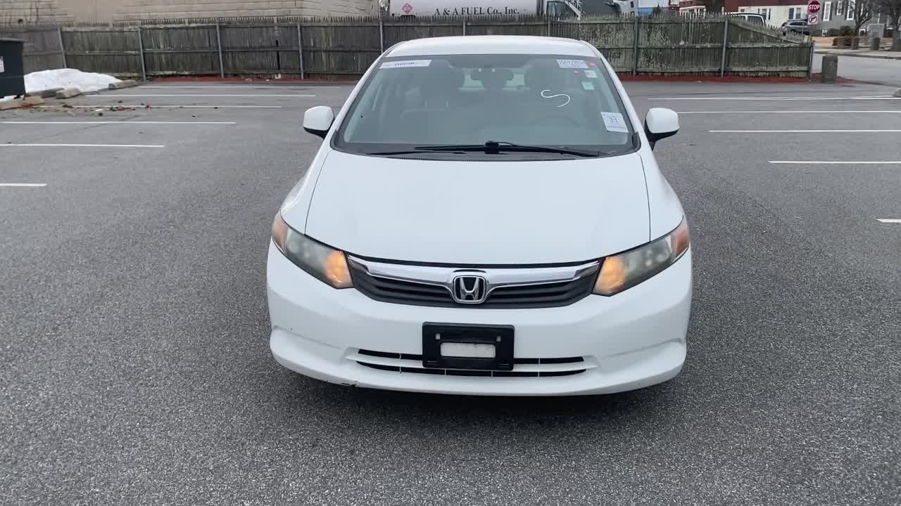 2012 Honda Civic LX MA Fall River, Dartmouth, New Bedford, Wareham, Tiverton