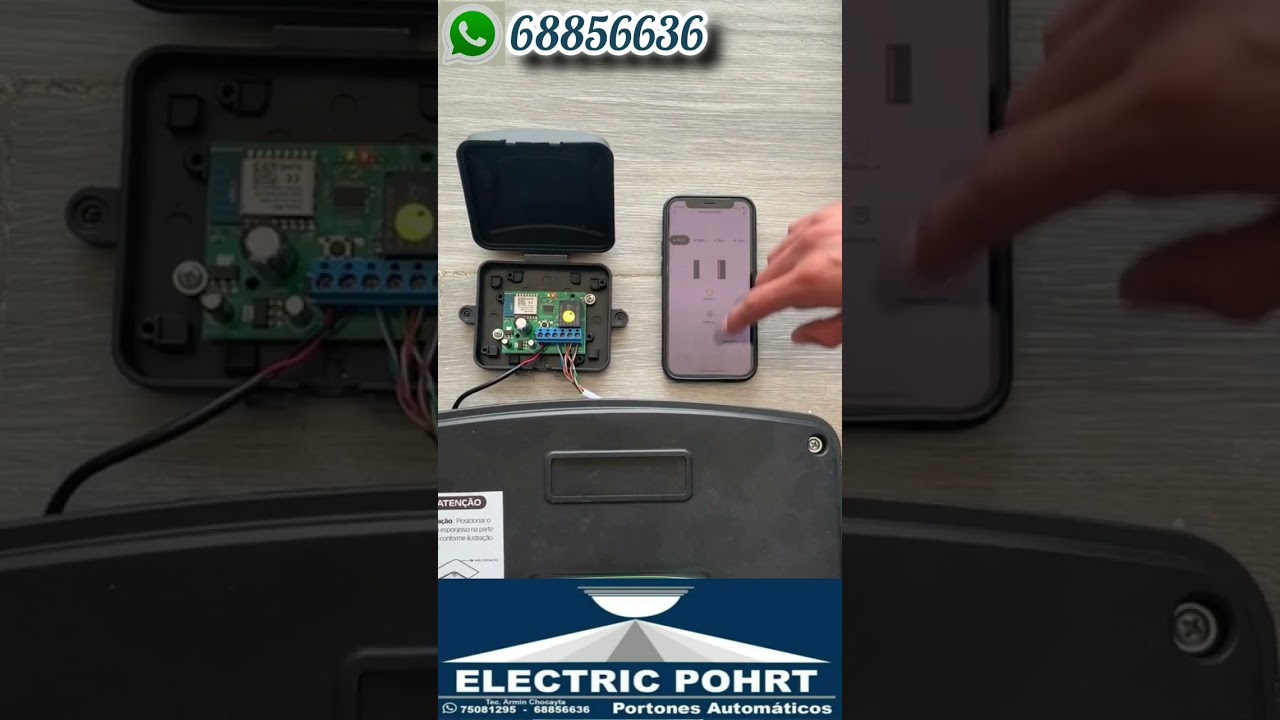 Módulo WiFi  para tu portón