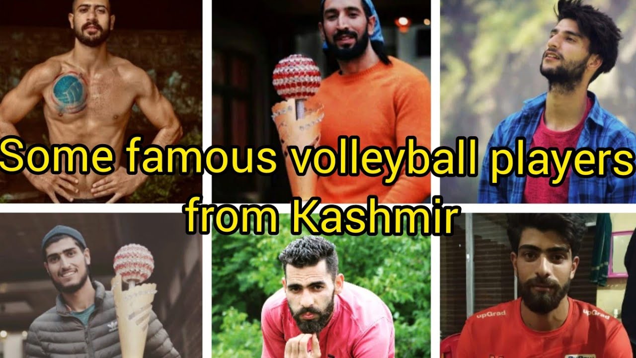 some famous volleyball players from Kashmir || comment your favourite player's name|| do subscribe..