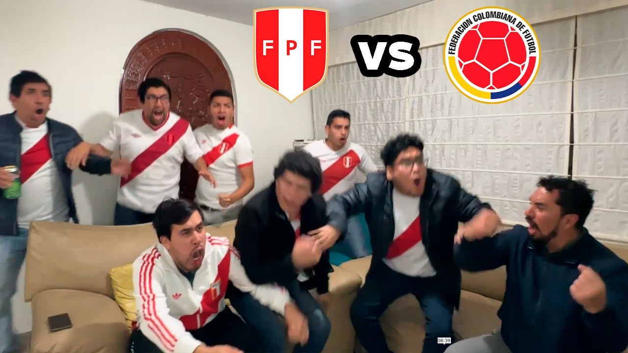 PERU VS COLOMBIA | ELIMINATORIAS 2026 | REACCION HINCHAS PERUANOS