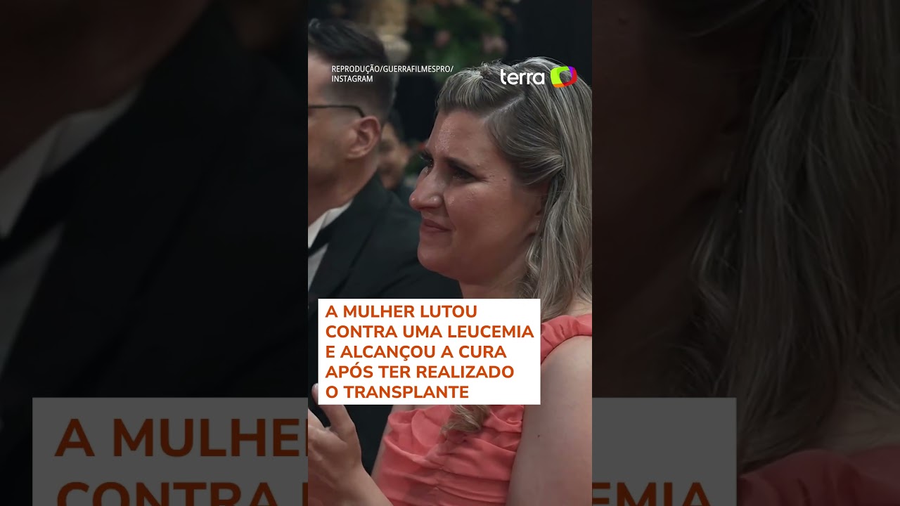 Mulher se emociona ao conhecer a sua doadora de medula óssea durante festa de casamento em SP