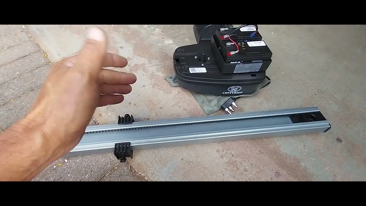 Centurion SD04 Smart Sectional garage door motor installation in Edenvale Gauteng Pottie 083 7782288