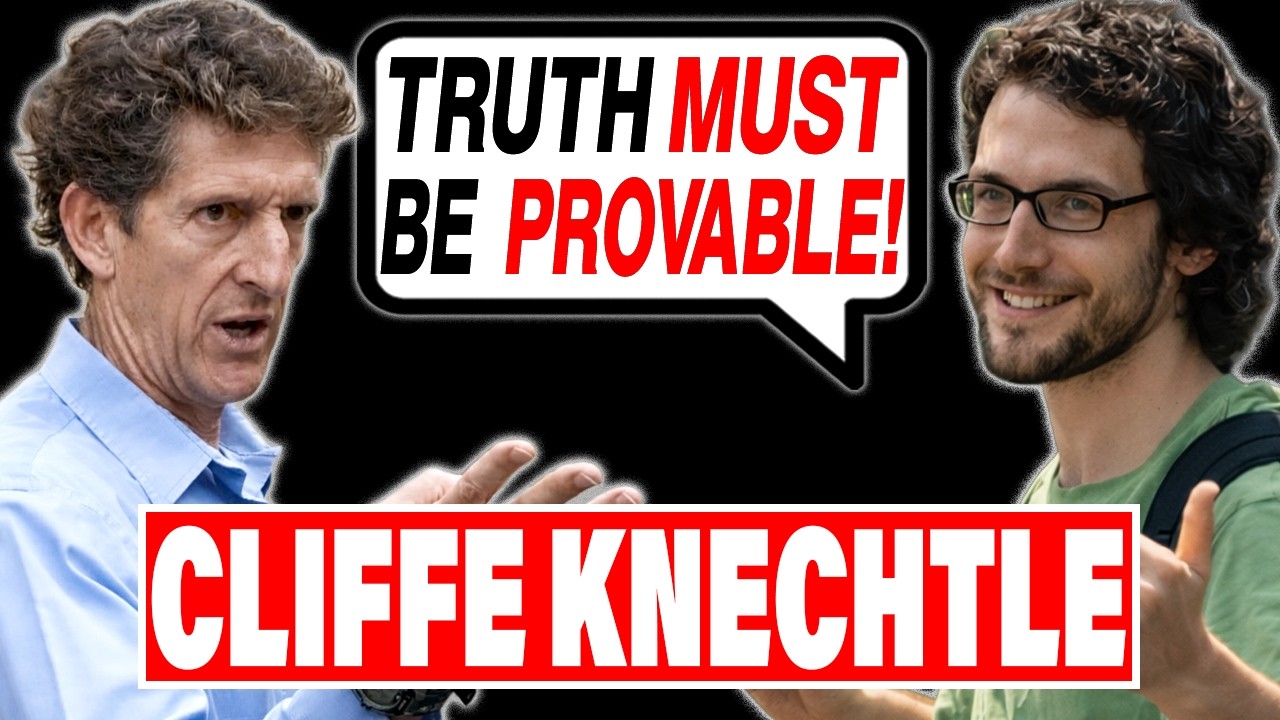 Cliffe Knechtle Debates PhD Student on the Existence of God!
