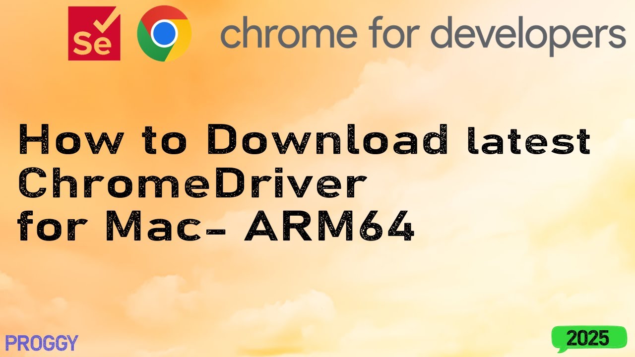 How to download Chromedriver for Mac ARM-64