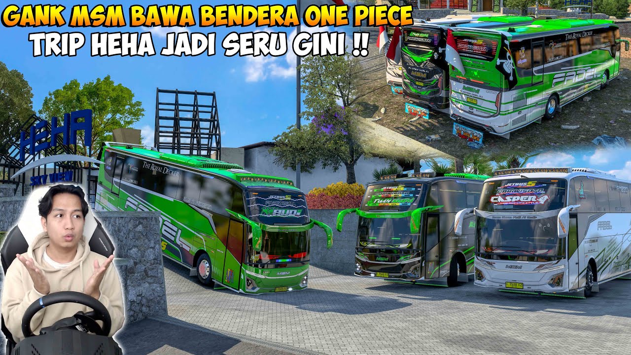 ROMBONGAN MSM TUAN MUDA INI BAWA BENDERA ONE PIECE DAN FULL BASRUI DI HEHA SKYVIEW