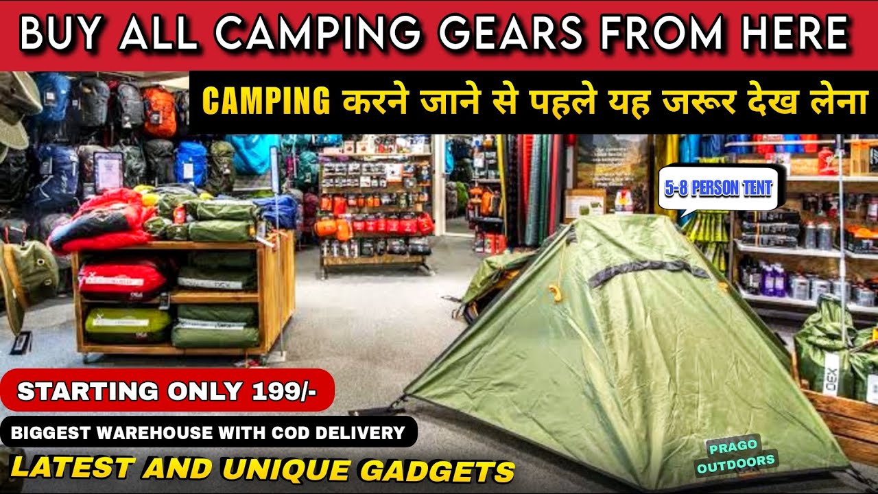 Budget camping gear | Camping Tent | Jackets | Sleeping bag | Camping stove | Chairs |Prago outdoor