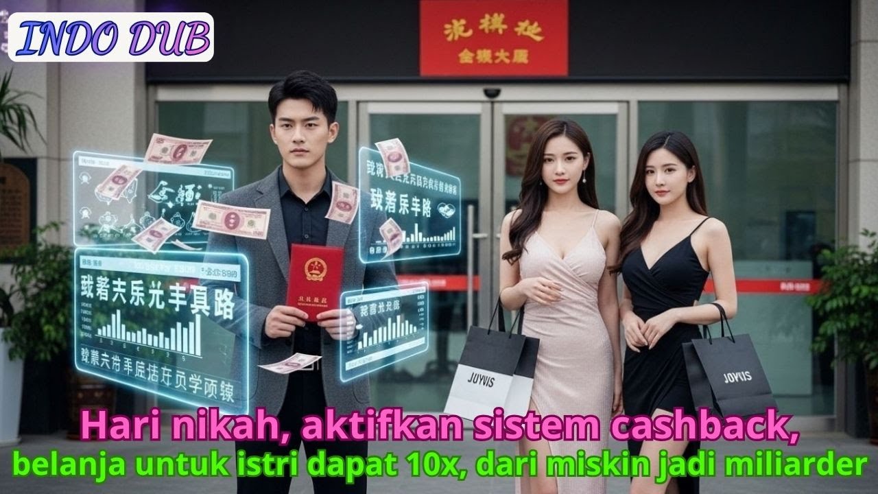 Hari nikah, aktifkan sistem cashback, belanja untuk istri dapat 10x, dari miskin jadi miliarder