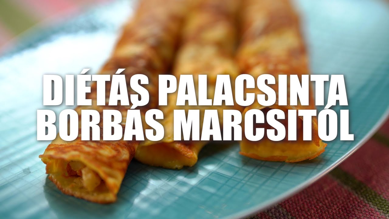 Diétás palacsinta Borbás Marcsi konyhájából
