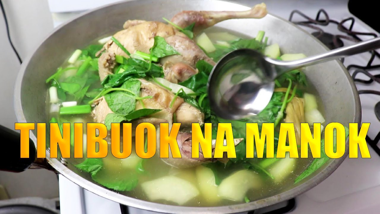 Tinibuok na Manok (Native chicken)lutong probinsya ng mga bisaya