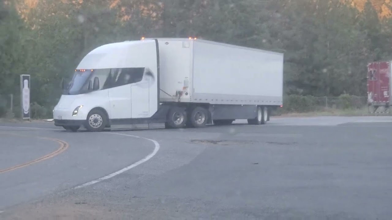 Tesla truck spotted..