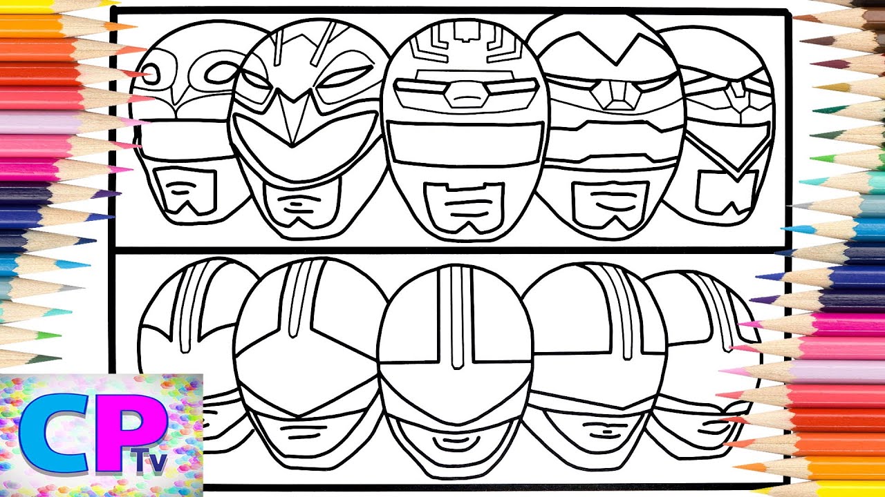 Power Rangers Lost Galaxy and Power Rangers Time Force Coloring Pages/Coloring Pages Tv/NCS Music