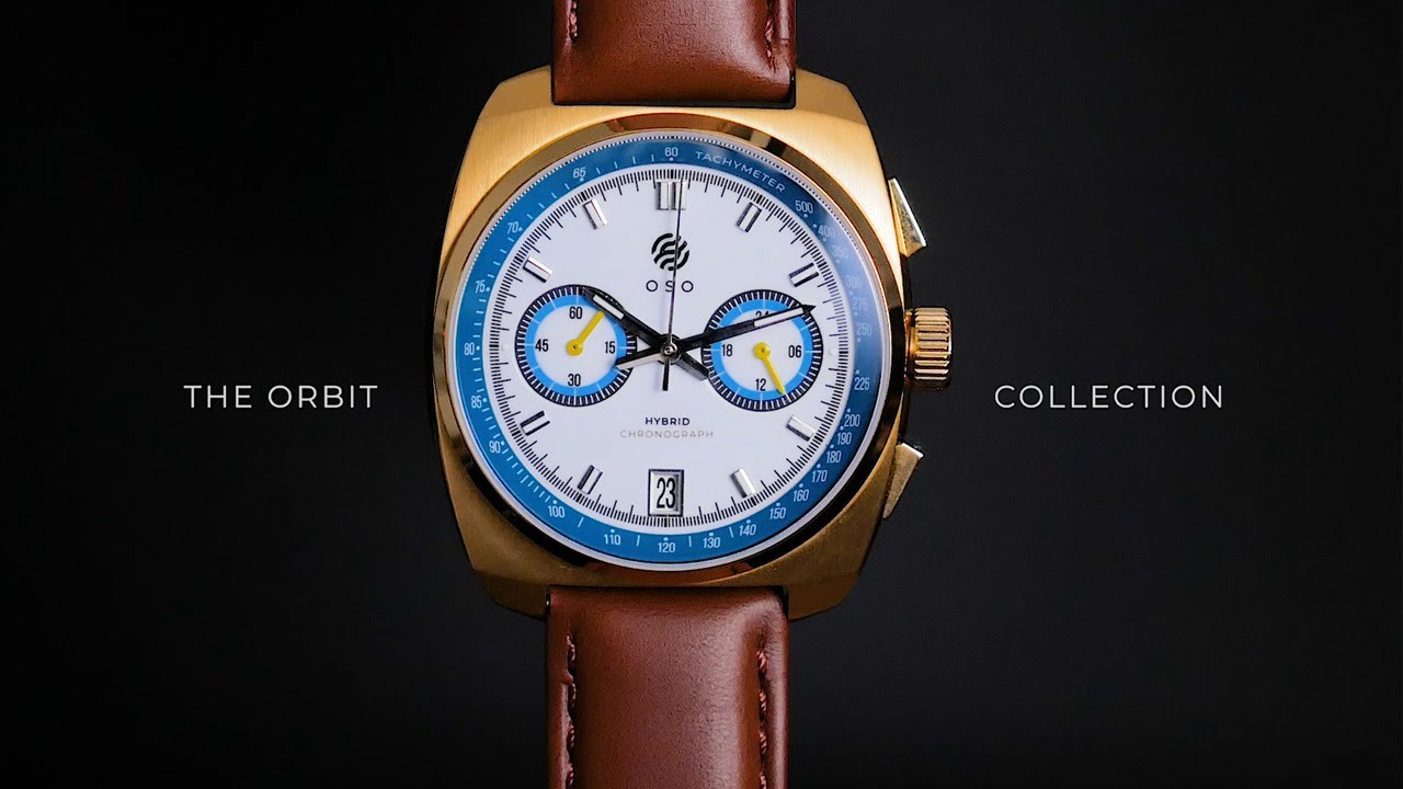 OSO ORBIT - Vintage Inspired Chronograph With Hybrid Movement