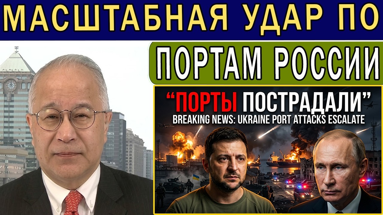 Россия нанесла удары по Киеву и портам Одессы &mdash; военно-промышленные объекты быстро оказались под уда