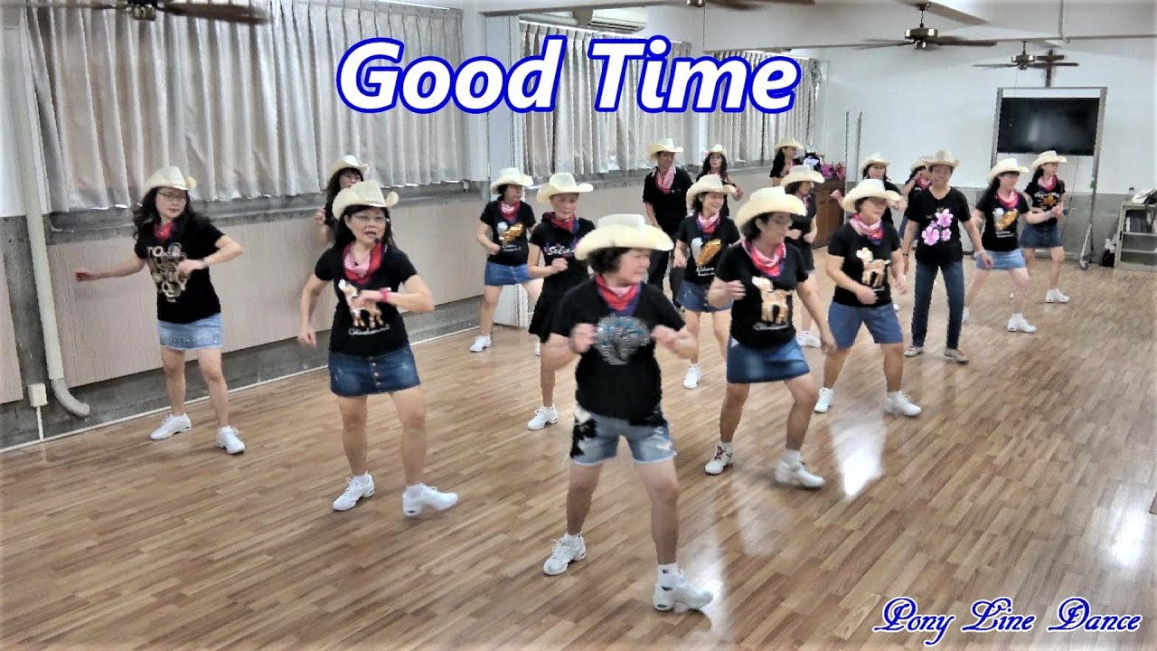 Good Time｜Line Dance by Jenny Cain｜Demo & Walk Through｜好時光｜含導跳｜4K