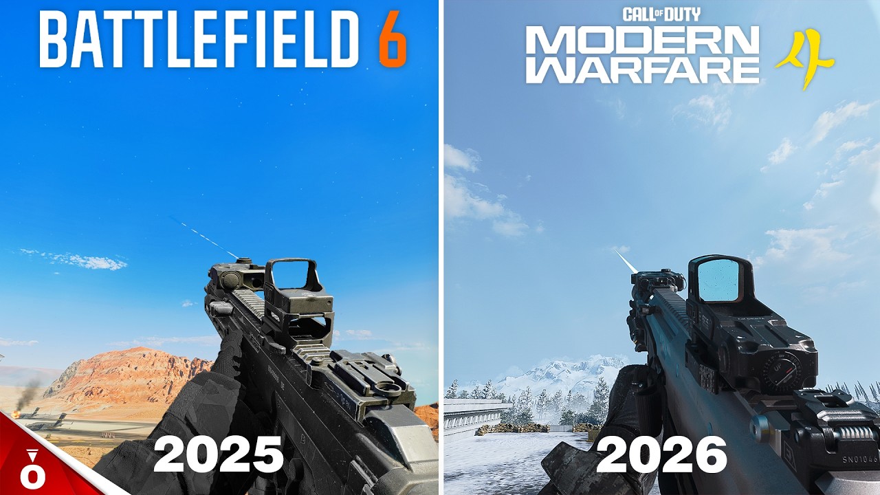 Obsessive Comparison: Call of Duty Modern Warfare 4 vs. Battlefield 6