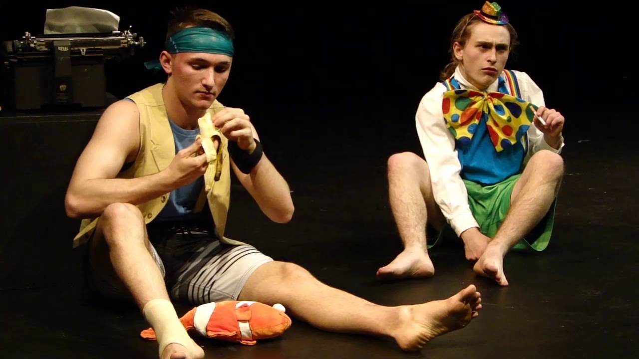 Lucas Sohn in Words, Words, Words by David Ives 2016 ETHS Short Play Festival