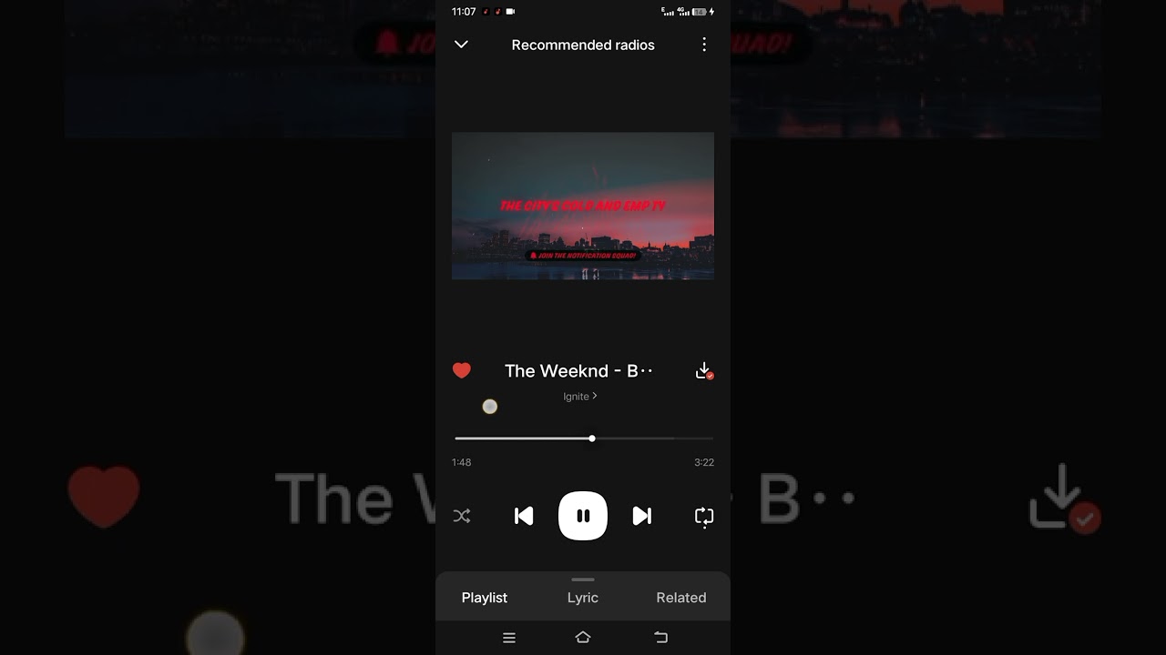 Blinding Lights by The Weeknd | Lyrics 