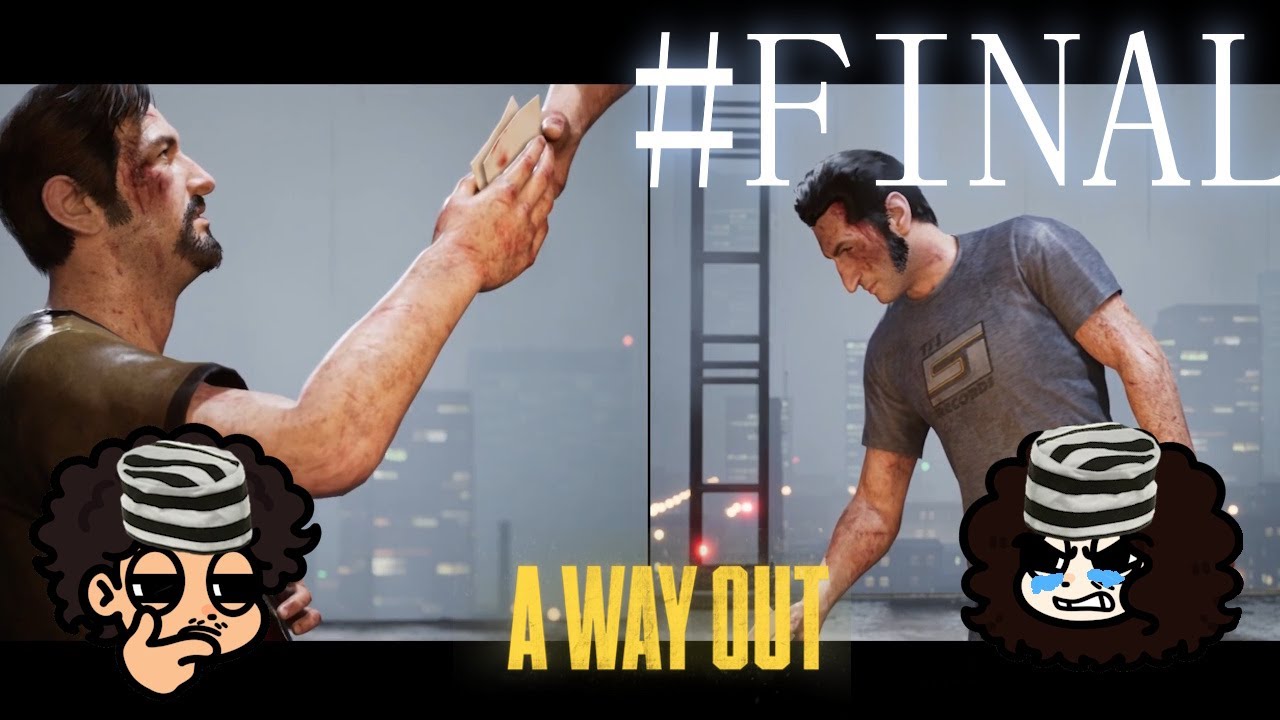 O FINAL MENOS ESPERADO CHEGOU... ( 2 FINAIS + COMENTÁRIOS) | A WAY OUT #13 #FINAL