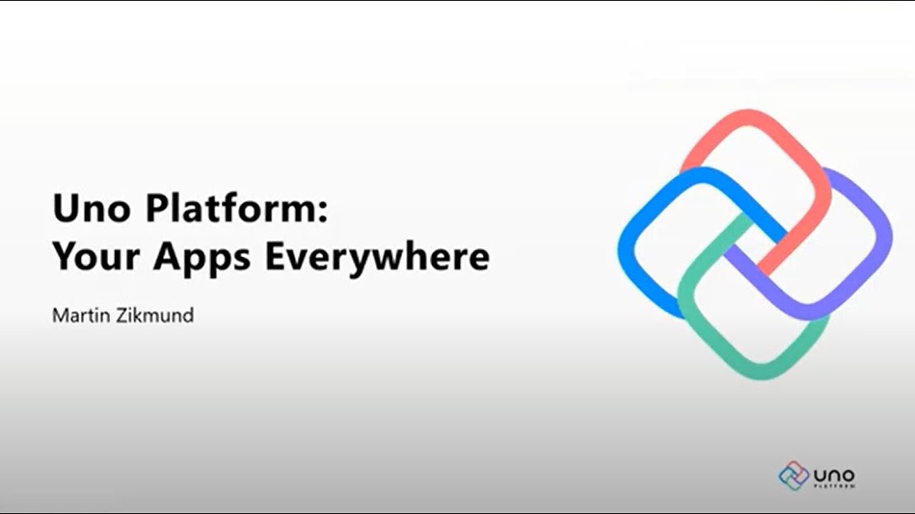 Uno Platform - with Martin Zikmund