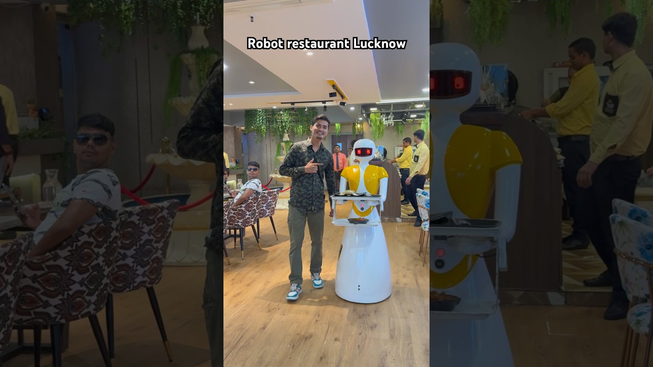 Robot Restaurant Lucknow #song #music #lucknow