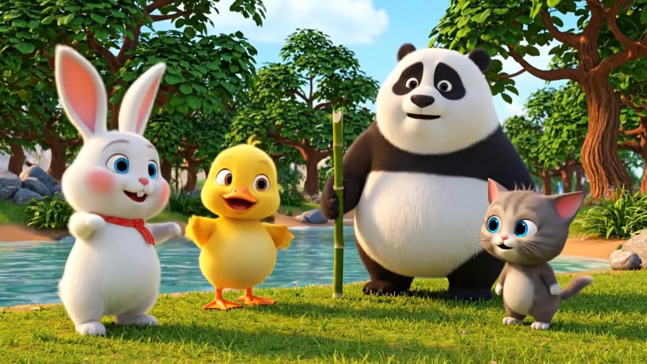 🐰🐤Roro, Dodo & Kiki 🌟 Saving Giant Gus's Lunch!