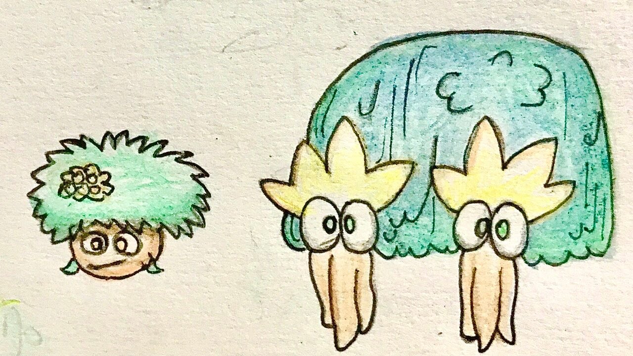 FINAL AMBER ISLAND COVER with gnarls and viveine 🌿- my singing monsters