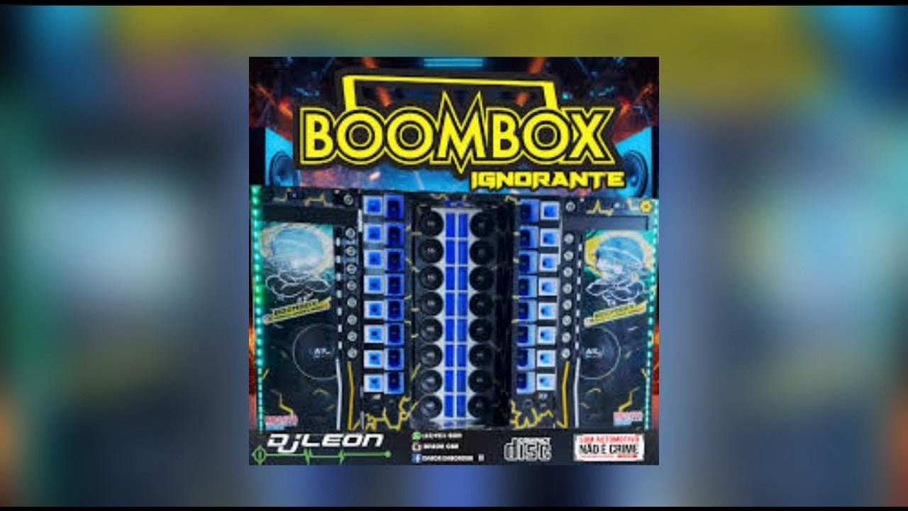 CD - BOMBOX IGNORANTE - FUNK BASS [ DJ LEON ] PIQUE DE CUIABÁ 2025
