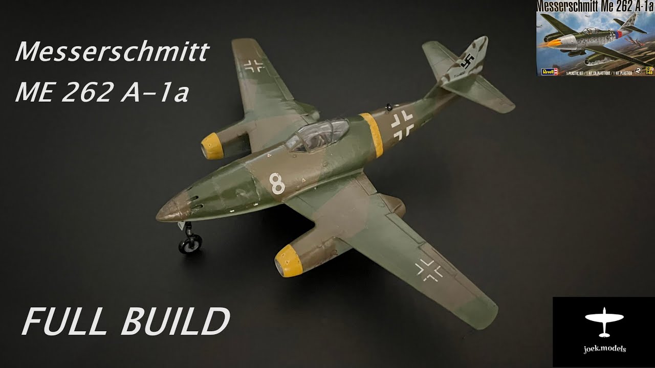 Messerschmitt Me 262 A-1a - Revell 1/48 Vintage Aircraft Model