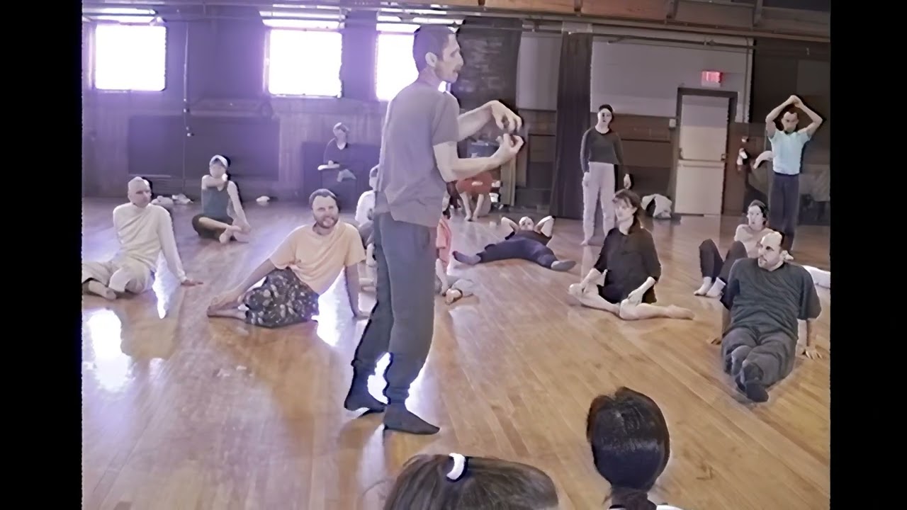 Steve Paxton at CI25 excerpt from Day 1 of his Intensive