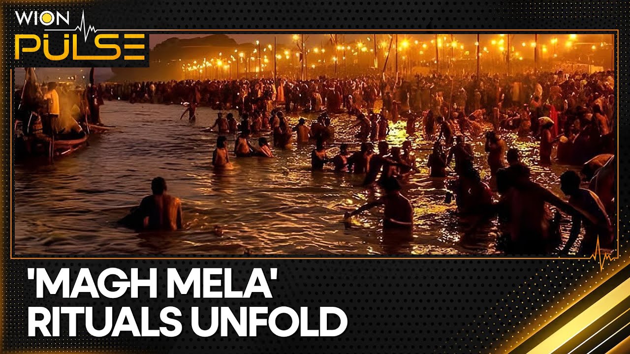 Magh Mela Rituals Unfold on Sacred New Moon; Millions Take Holy Dip on 'Mauni Amavasya' | WION Pulse
