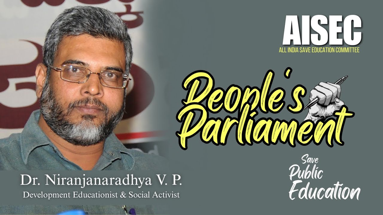Dr. Niranjanaradhya V.P, Development Economist & Social Activist