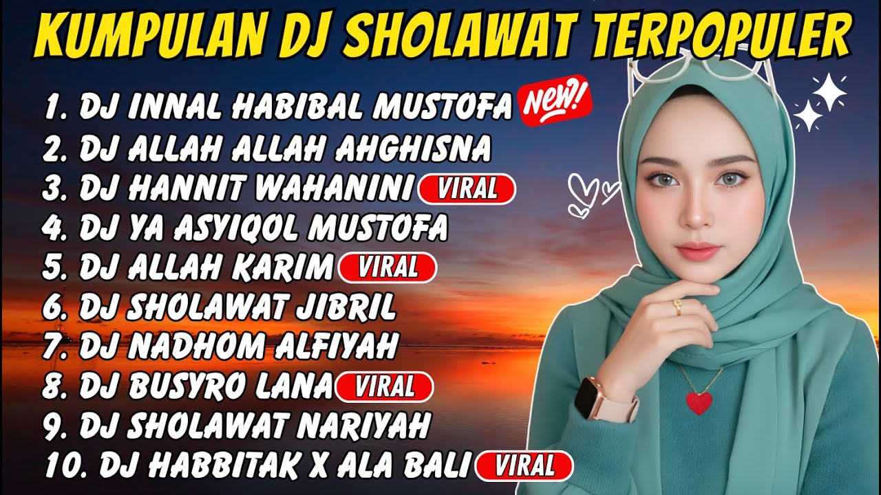 DJ Sholawat Terbaru 2026 | Slow Bass Penenang Hati
