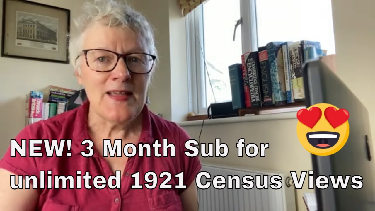 1921 Census - 3 month access on FMP