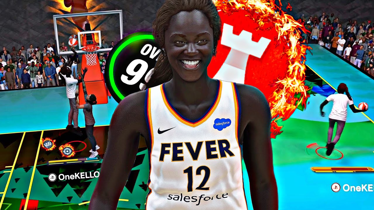 I CREATED the BEST FEMALE MYPLAYER in the WNBA... (NBA 2K24)