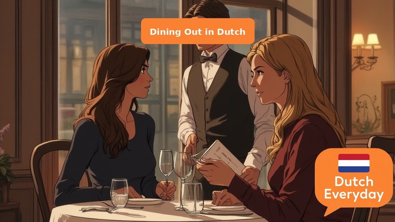 Dining Out in Dutch – Dutch Conversation Practice (A2)