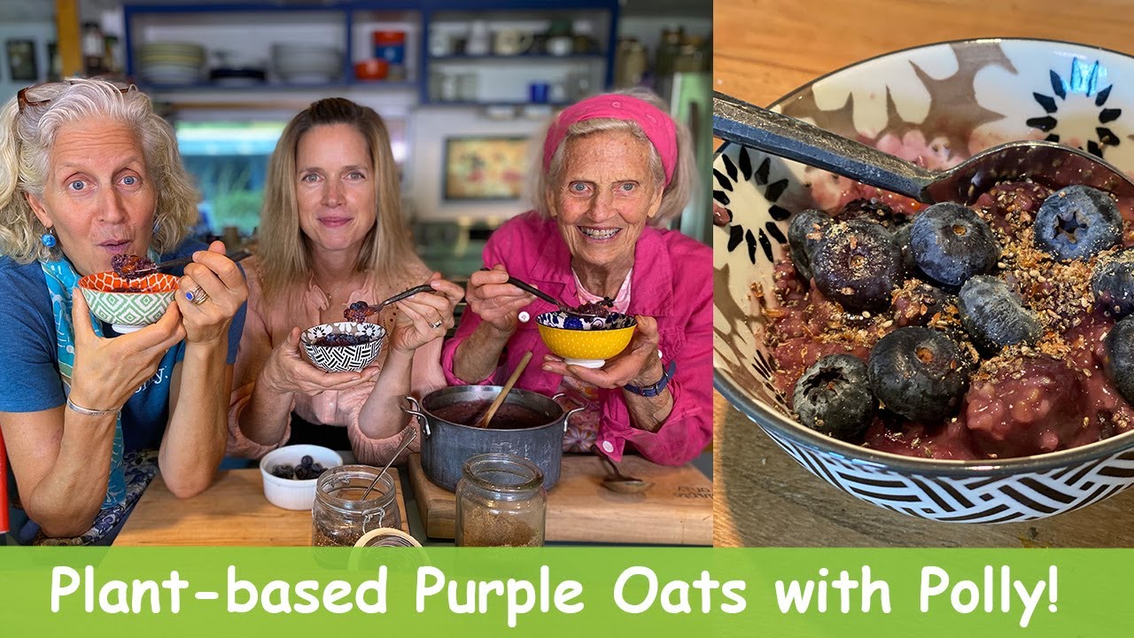 Plant-Based Purple Oats with Polly!