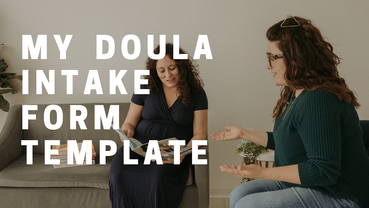 My Birth Doula Intake Form Template | Questions to Ask Your Doula Clients