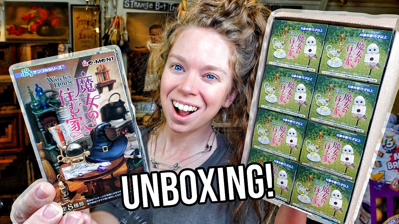 Unboxing TINY REAL Witch House & Magical Items (Owls, Amazon Japan, Re-Ment, Potions!)